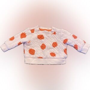 Cat & Jack Strawberry Sweatshirt